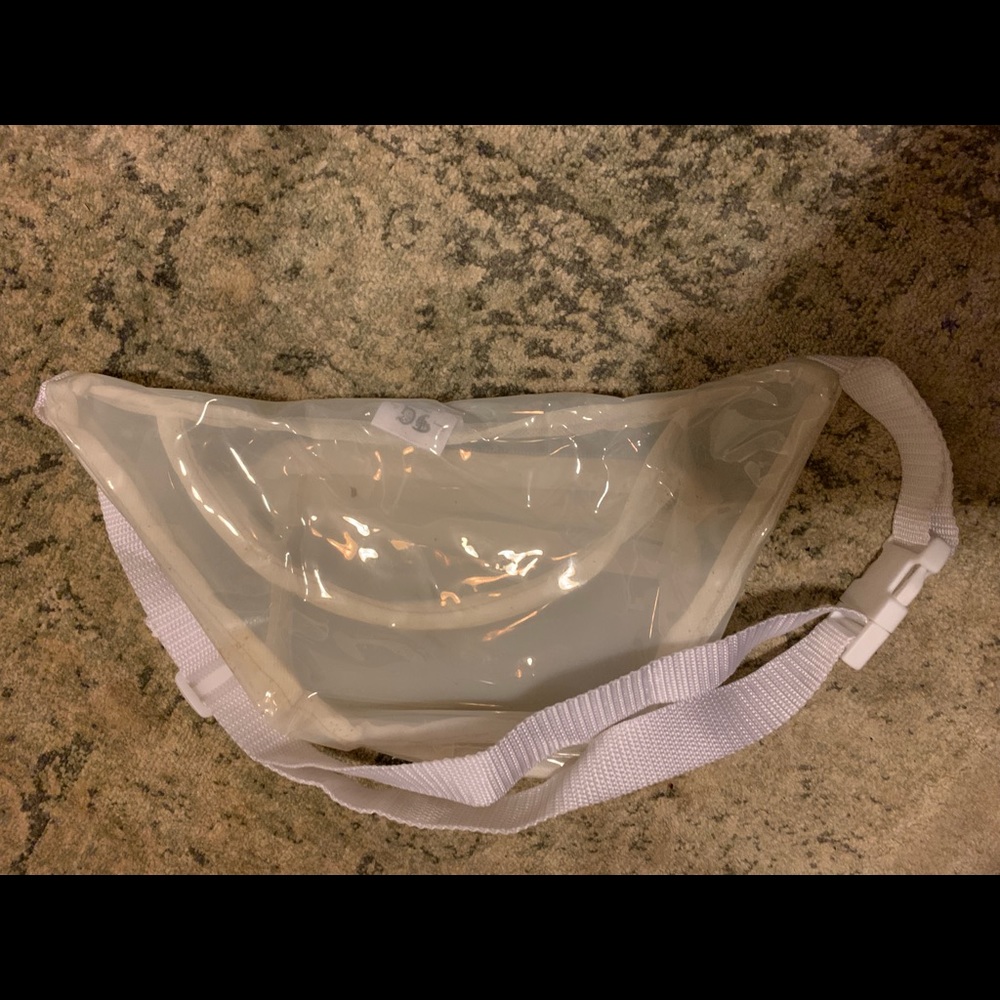 Clear fanny pack